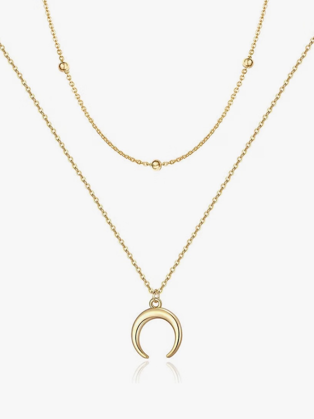 Turandoss Dainty Layered Adjustable Choker and Necklace Gold BNWT